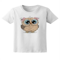 Slatka Sova majica za žene-slika Shutterstock, ženska mala