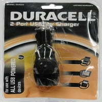 DURACELL Dual USB punjač za automobile