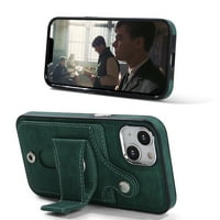 Nalacover za Slot za iPhone kartice torbica za postolje, zaglađivanje PU kože meke TPU kamere zaštita