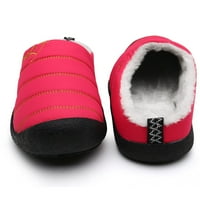 Slipps cipele za žene u zatvorenom hodanju Ležerne cipele Ženske papuče Topla zimska obuća za žensku zatvorenu kuću kliznu sa pamučnom ružičastom azijskom veličinom 42