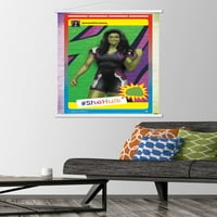 Marvel She-Hulk - Post zidni poster sa magnetnim okvirom, 22.375 34