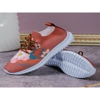 Ženske Patike Floral Flats Pertle Casual Shoe Žene Prozračne Cipele Za Hodanje Dame Comfort Slip Na Sneaker