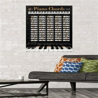 Reinders - Piano tasteri zidni poster, 22.375 34