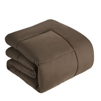 Luksuzan čokoladni krevet na 5 komada u torbi dolje alternativni komfor, Twin XL