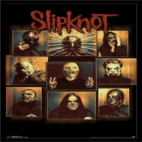 Slipknot - Zidni poster bez metaka, 22.375 34