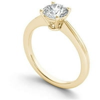 Carat T. W. Diamond Solitaire 14kt zaručnički prsten od žutog zlata