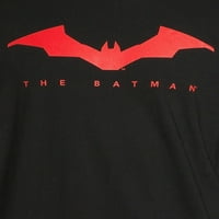 Batman logotip i majice za muškarce i velike muške grafičke majice, 2-pakovanje