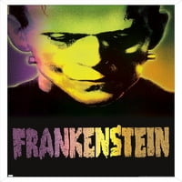 Frankenstein - zidni plakat izbliza, 14.725 22.375 uokviren