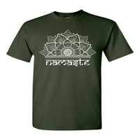 Namaste Namaskar Om Aum Sanskrit Hindu Pozdrav Funny Humor DT T-Shirt T-Shirt Tee