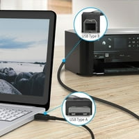 - Kompatibilan 6ft USB kabl za prenos podataka zamena kabla za AGPtEK TP9A TP9AS TP8R TP7W TP7B TP704R