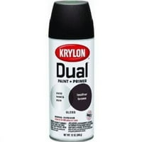 Krylon K Dual Paint & Primer Jedna lampica za prskanje, oz, kožna smeđa