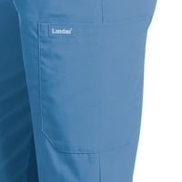 Landau ženske esencijalne esencijalne klasične opuštene fit dimljiva džepova otpornih iz blijeda elastična