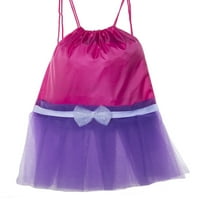 Tutu Dance Cinch torba, ruksak za zabavu balerina, torbe za ples za djevojčice, torbe za rođendan princeze