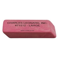 Charles Leonard Velika prirodna gumena ružičasta gumica za klin, po kutiji, kutijama