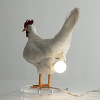 Taxidermy pileće jaje žarulja Uskrs kokošilovoj jaja noćna svjetla svjetiljka plišana kokoška pileća igračka