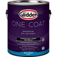 Glidden one Coat Vanjska boja i prajmer, Whirligig Pink, galon, polu-sjaj