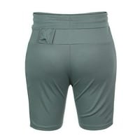 Pgeraug muške trenirke fitnes kratke hlače za trčanje vježbe teretane kratke hlače s džepovima kargo hlače