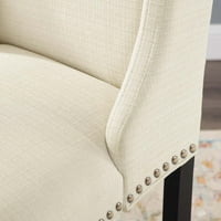 Modway baron tapecirana stolica za tkaninu u Bežma
