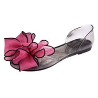 Vedolay pileća sandala za žene s ravnim modnim cipelama za plažu Sandale meke casual cvjetne jedinice
