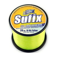 Sufi 648- Superior monofilament linije lb Yards Clear 4.4LB