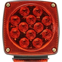 Pilot Automotive NV-potopni LED komplet svjetla za prikolice za sve prikolice ispod crvene dimenzije: