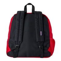 Jansport Unise Cross Town Backpack školska torba Crvena traka