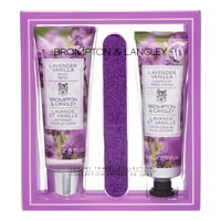 Brompton & Langley Luksuzni 3-Dijelni Putni Set, Lavanda Vanilla