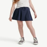 Justice Girls uniforma pletena Klizačka suknja, 2 pakovanja, veličine XS-XLP