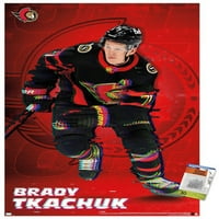 Ottawa Senators - Brady Tkachuk zidni poster, 22.375 34