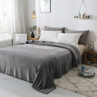 Pokrivač kreveta - Čvrsta pliša - svilenkasto mekano i ugodno, flankel fleece baršun