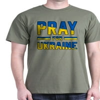 CafePress-Moli Za Ukrajinu T Shirt- Pamuk T-Shirt
