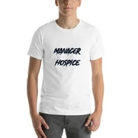 Menadžer Hospice Slasher Stil Pamučna Majica Sa Kratkim Rukavima Od Nedefinisanih Poklona