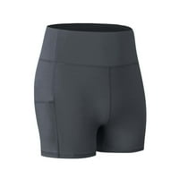 Tawop Yoga pantalone Yoga pantalone sa džepovima za žene ženske sportske pantalone visokog struka Yoga