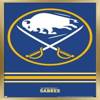 Buffalo Sabers - Logo zidni poster, 22.375 34