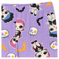 Lol iznenađenje djevojke Halloween dugih rukava pidžama, dvodijelni set, veličine 4-10