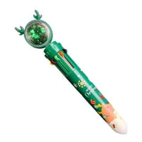 Uredski školski pribor Lzobxe Color Božićna hemijska olovka Push Tip Boja multifunkcijski marker 2ml na