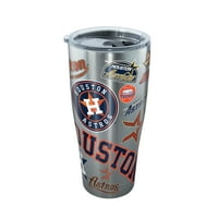 Houston Astros svuda Oz čaša od nerđajućeg čelika sa poklopcem
