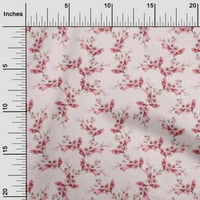 oneOone viskoza šifon roze tkanina Floral Diy Odjeća Quilting Fabric Print Fabric by Yard Wide