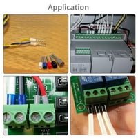 Protsterični terminali, električni žičani priključak, električni konektori žice Asortiman Komplet za kabel