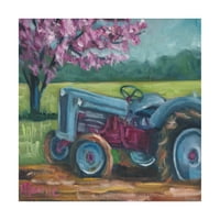 Zaštitni znak likovne umjetnosti' proljeće traktora ' platno Art Marnie Bourque