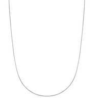 Ogrlica od zmijskog lanca od 16 do 30, sa kopčom od jastoga, za žene, djevojke, Unisex