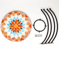 Luxen Home Multi-boja mozaik Bistro Set