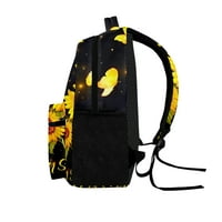 Leopard Print suncokret univerzalni set ruksak novost tema ruksak sa bočnim džepovima za djecu Dječaci