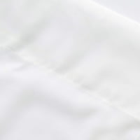 Driftaway Laura pom Pom obrezani bijeli Voile Sheer Prozor zavjese za zavjese za džepne ploče svake veličine