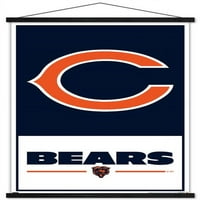 Chicago Bears - Logo zidni poster sa magnetnim okvirom, 22.375 34