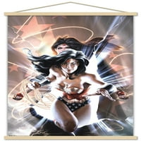 Comics - Wonder Woman Wild Poster sa drvenim magnetskim okvirom, 22.375 34