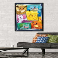 Pokémon - Zidni poster grupnog kolaža, 22.375 34
