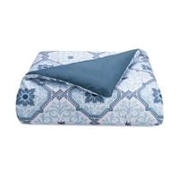 Marte Ankara reverzibilni krevet u torbi sa Bonus dekorativnim jastukom, plava, puna