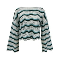 Miayilima ženske džempere pulover Casual Tops pulover džemperi za žene zimski Jesen Dugi rukav okrugli