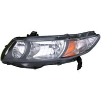 Montaža prednjih svjetiljka Dormana vozača za određene Honda modele postavlja se odabir: 2009- Honda Civic